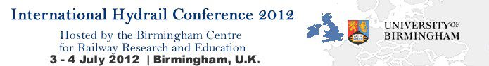 International Hydrail Conference 2012 Banner